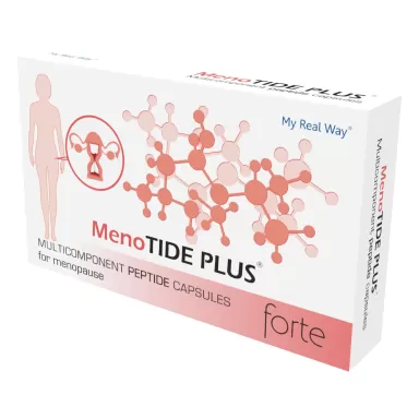 MenoTIDE PLUS forte peptīdi pie menopauzes. loading=