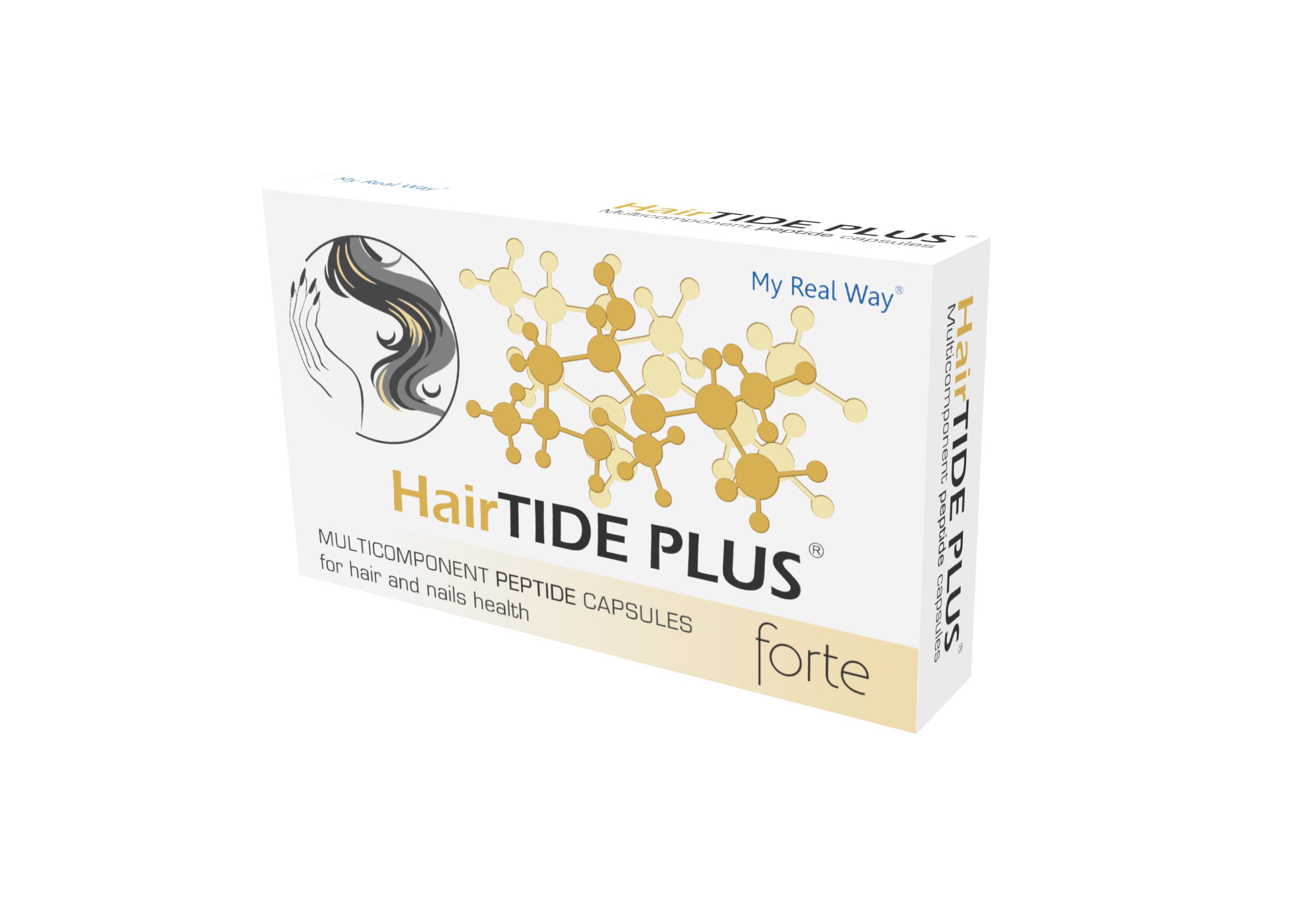 HairTIDE PLUS forte peptīdi matiem un nagiem