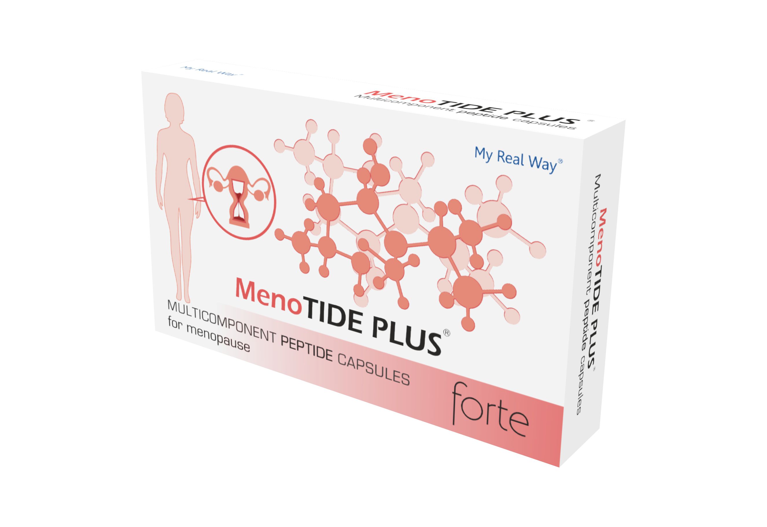 MenoTIDE PLUS forte peptīdi pie menopauzes