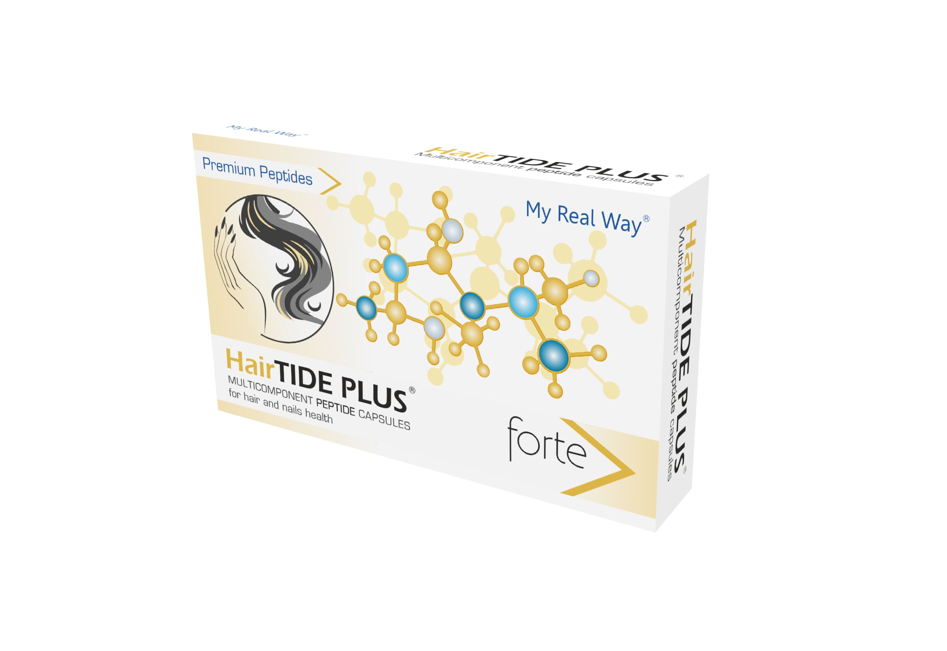 HairTIDE PLUS forte peptīdi matiem un nagiem