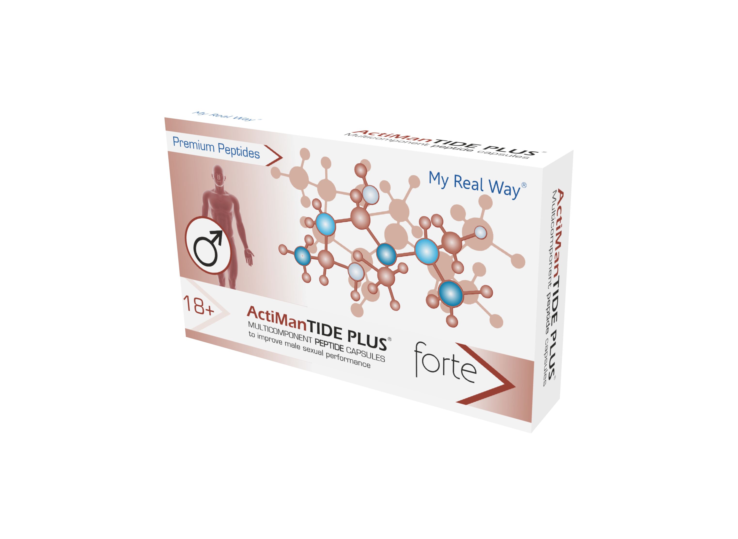 ActiManTIDE PLUS forte 18+ komplekss vīriešiem